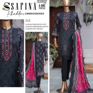 3 Pcs Women's Unstitched Digital Print Suit