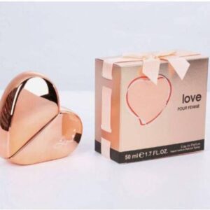 Ladies Heart Shaped Perfume, 50 ML