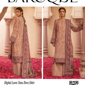 3 Pcs Women's Unstitched Printed Suit