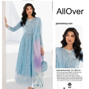 3 Pcs Women's Unstitched Printed Suit