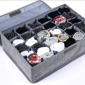 24 Pockets Socks Organizer