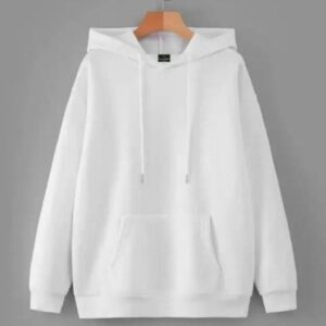 Men's Fleece Plain Hoodie