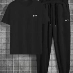 Unisex Printed Polyester Track Suit - 2 Pcs