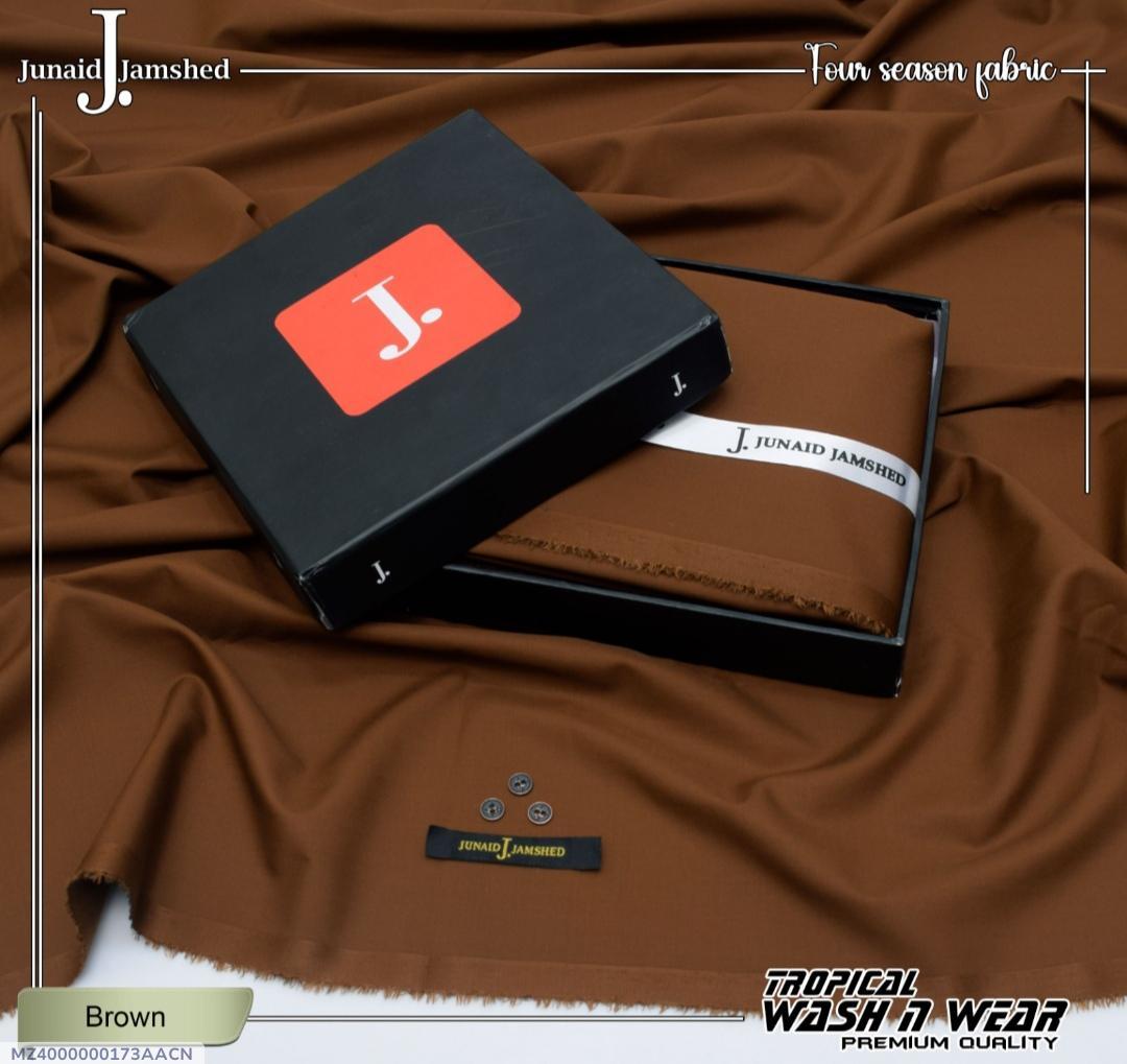 Men's unstitched wash and wear plain suit - Image 2