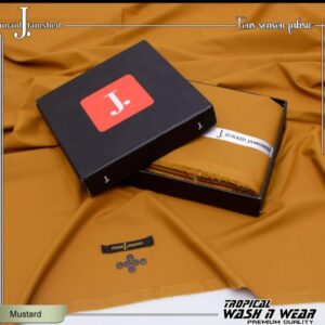 Men's unstitched wash and wear plain suit