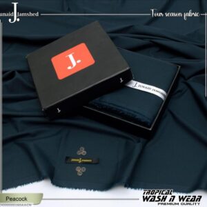 Men's unstitched wash and wear plain suit