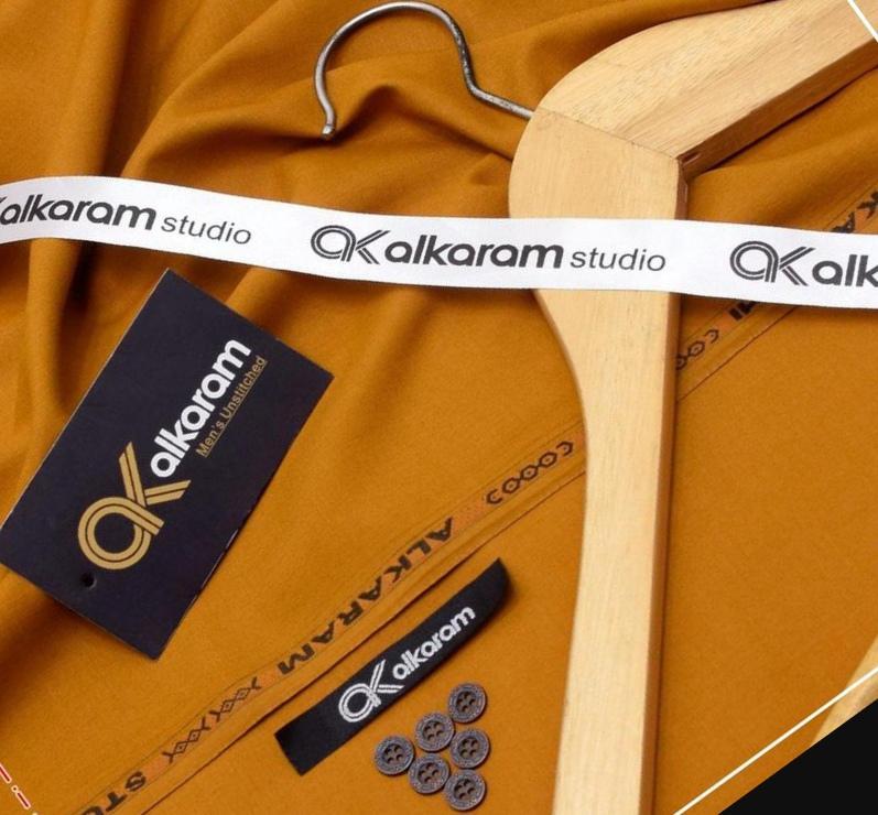 Men's unstitched wash and wear plain suit - Image 2