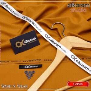 Men's unstitched wash and wear plain suit