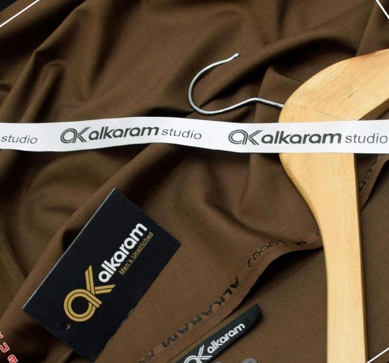 Men's unstitched wash and wear plain suit - Image 2