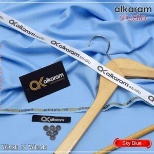 Men's unstitched wash and wear plain suit