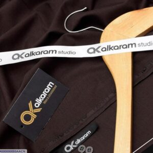 Men's unstitched wash and wear plain suit