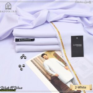 Men's unstitched wash and wear plain suit