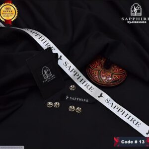 Men's unstitched wash and wear plain suit