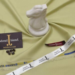 Men's unstitched boski plain suit