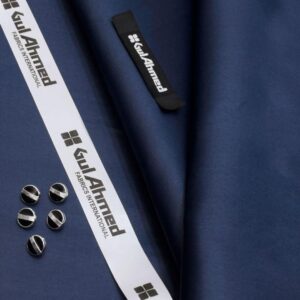 Men's unstitched cotton plain suit