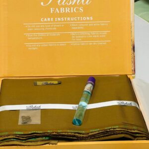 Men's unstitched soft cotton plain suit