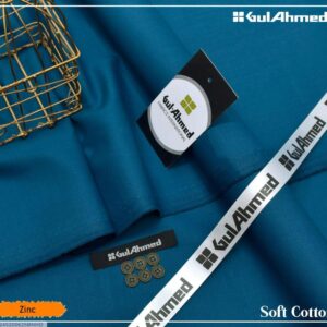 Men's unstitched soft cotton plain suit