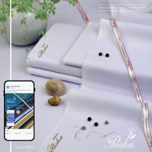 Men's unstitched cotton plain suit