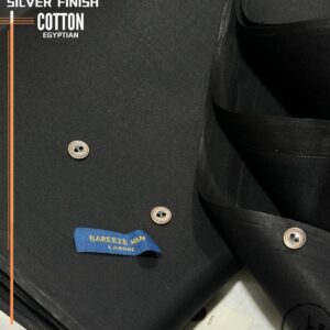 Men's unstitched cotton plain suit