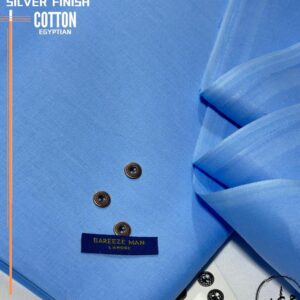 Men's unstitched cotton plain suit