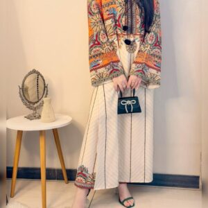 Stylish Women's Stitched Printed 2 Pcs - Set