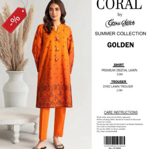 2pc Woman Unstitched Printed Suit