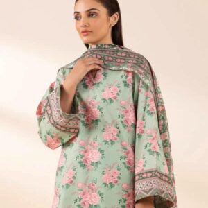 3pc Woman Unstitched Printed Suit
